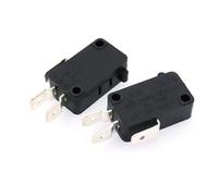 KW8-11 Switch 16A 250VAC SPDT Momentary Travel Limit Switch 1NO1NC Lever Roller AC/DC 125V 250V(Orange)