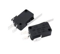 KW8-11 Switch 16A 250VAC SPDT Momentary Travel Limit Switch 1NO1NC Lever Roller AC/DC 125V 250V(Pink)