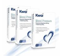 Kwai Blood Pressure 90 Tablets Potassium & Magnesium One-a-Day 90D Supply