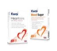 Kwai Dual Pack | Support Normal Heart Function, Healthy Cholesterol and Blood Sugar | 60 Tablets