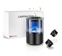 Kwak's Smart Car air Freshener,Rechargeable Long Lasting Spray Fresheners Diffuser with Two adjustable fragrance modes for Car,Home,office