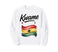 Kwame Ghana Flag Ghanaian Name Birthday Gift Sweatshirt