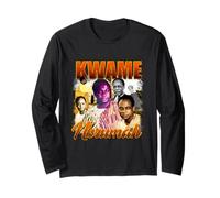 Kwame Nkrumah for Ghana 90's Vintage Bootleg Long Sleeve T-Shirt