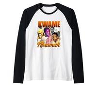 Kwame Nkrumah for Ghana 90's Vintage Bootleg Raglan Baseball Tee