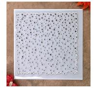 Kwan Crafts Christmas Snowfall Background Clear Stamps for Card Making Decoration and DIY Scrapbooking