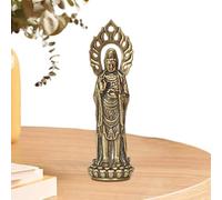 Kwan Yin Statues | Small Buddha Sculpture,2.4 Inch Buddhist Avalokiteshvara Statue, Chinese Feng Shui Sculpture Crafts, Figurine Decor for Home