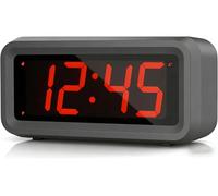 KWANWA Cordless Digital LED Alarm Clock With Big 1.2'' LED Time Display,AA Battery Operated Only,Can Be Placed Anywhere Without A Cumbersome Cord