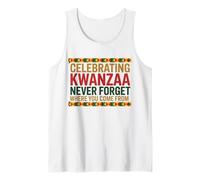 Kwanzaa Principles Shirt - Umoja Kujichagulia Ujima Ujamaa Tank Top