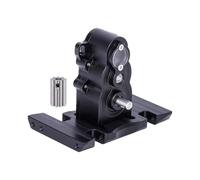 KWASETY For TRX4 For Defender For SCX10 1/10 RC Car Crawler Vertical Gear Box For LCG High Performance Low Center Of Gravity Gearbox Upgrade Parts RC Toys Components(Black)
