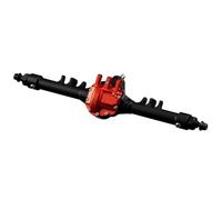 KWASETY RC Axles Models For Axial For SCX10 II VS4-10 1/10 Aluminum HD44 Offset Straight Axle Set RC For Rock Crawler Parts Machined Piece Construction(Black,Rear)