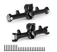 KWASETY RC Axles Models For Axial For SCX24 For Deadbolt For JLU C10 B-17 1/10 For Racing Aluminum Front Rear Axle Case Upgrades Parts Accessories RC Crawler Car(Set)