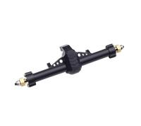 KWASETY RC Axles Models For Axial For SCX24 For Gladiator For Bronco C10 1/24 Plastic Front Rear Axle Set Complete With Servo Mount Upgrade Parts RC Crawler(Rear)