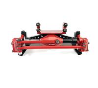KWASETY RC Axles Models For Axial UTB18 For Capra AXI01002 For Buggy 1/18 Aluminum Alloy Front Rear Portal Axle Vehicle For Climbing RC Upgrade Parts(Red,Front)