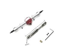KWASETY RC Axles Models For MN 78 82 RC Car Metal Axle Upgrade Rear Bridge Assembly Drive Shaft CVD Driveshaft With 3Mm To 4Mm Shaft Sleeve(Silver)