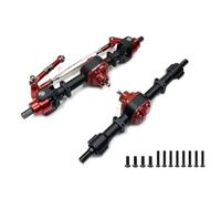 KWASETY RC Axles Models For MN For MN78 D90 D91 99s For Buggy 1/12 Front And Rear Axle Assembly Accessories Metal Upgrade Parts Rc Model Crawler Truck(Black)