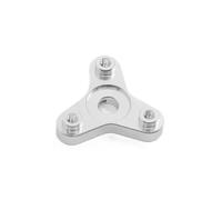 KWASETY RC Components Parts For E-Maxx For E-Revo For Summit T-Maxx For Revo Slayer 3.3 1/10 Slipper Clutch Eliminator RC Car Parts(Silver)