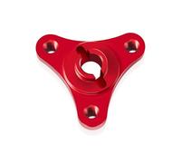 KWASETY RC Components Parts For E-revo For E-maxx 16.8 Brushless For Summit T-maxx 3.3 For Revo 3.3 1/10 Aluminum Alloy Slipper Clutch Eliminator RC Car(Red)