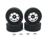 KWASETY RC Components Parts For MN For MN128 MN86 G500 1/12 Remote Control Car Accessories RC Parts Metal Upgrade Wheel Hub Tire Coupling Device(Black)