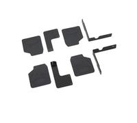 KWASETY RC Components Parts For TRX4 For Defender For Bronco Rubber Front And Rear Fender With Mounting Stents Body Mud Flaps RC Car Parts(Bronco)