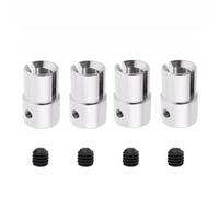 KWASETY RC Components Parts For Volcano Epx Pro Tsunami For Nitro For HSP 1/10 For Universal Joint Drive Cup B 02016 Parts Replacement RC Parts(Silver,4pcs)