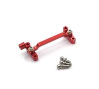 KWASETY RC Components Parts For WLtoys A949 A959 A969 A979 K929 Metal Modified Steering Group Remote Control Crawler Car Upgrade Parts Accessories(Red)
