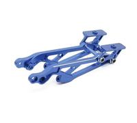 KWASETY RC Modifications Models For Arrma 6S For Kraton For Typhon For Talion For Senton For Outcast For Notorious 1/8 RC Car Upgrade Parts Metal Rear Wing Mount Set(Blue)