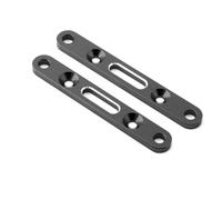 KWASETY RC Modifications Models For Arrma For Mojave 4S 4X4 For BLX 1/8 RC Car Upgrade Parts Metal Front And Rear Lower Suspension Mount Arm Code(Black)