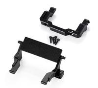 KWASETY RC Modifications Models For Axial For SCX24 Base Camp 1/24 Alu Front Bumper Mount Rear Body Shell Support Bracket Stand RC Crawler Car Upgrade Parts(1set)