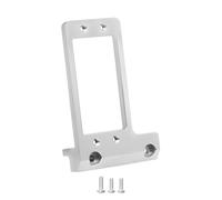 KWASETY RC Modifications Models For Capra VP F9 For LCG 1/10 RC Crawler Car Low Center Of Gravity Chassis DIY Upgrade Parts CNC Aluminum Front Axle BAT Servo Mount(Silver)