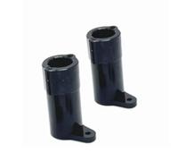 KWASETY RC Modifications Models For FMS FCX24M For Camel Cup D90 D110 For Defender First For Range Found 1/24 RC Metal Rear Wheel For Seat Parts Model Accessory(Black)