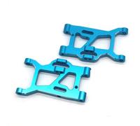 KWASETY RC Modifications Models For Gladiator For ZD For Racing MT16 BX12 X12S MT14R PT14R 1/14 Remote Control Car Parts Metal Front And Rear Hem Arms(Blue,2PCS)