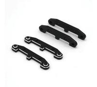 KWASETY RC Modifications Models For JLB 11101 21101 J3 1/10 RC Remote Control Car For Racing Metal Upgrade Accessories Lower Arm Code Plate EA1005(Black)