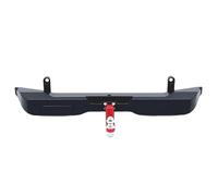 KWASETY RC Modifications Models For MeiJiaXin H12Y + 1/12 Metal Rear Bumper Includes Trailer Hook Upgrading The Spare Parts RC Car Replace Replacement(Black)