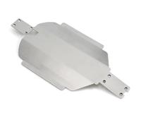 KWASETY RC Modifications Models For MJX For Hyper Go 16207 16208 16209 16210 H16 1/16 RC Car Upgrade Parts 304 Stainless Steel Skid Plate Chassis Protecting