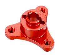 KWASETY RC Modifications Models For Traxxas For Slash For Rustler For Stampede 1/10 Aluminum Alloy Slipper Clutch Eliminator RC Truck Accessories Model(Red)
