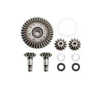 KWASETY RC Modifications Models For Traxxas Raimo For Huanqi 727 HQ727 1/10 Differential Gear Set Model Car For Slash Driven Steel For Toys Replace(9)