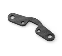 KWASETY RC Modifications Models For TT-02 For TT02 1/10 RC Car Carbon Fiber Steering Group Reinforce Bracket Strengthen Mount Model Accessory