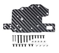 KWASETY RC Toys Components For Arrma For Kraton 6S V4 V5 For BLX For Typhon TLR 1/8 Carbon Fiber ESC Mount Fixing Plate RC Truck For Buggy Upgrade Parts