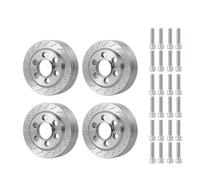 KWASETY RC Toys Components For Axial For SCX10 D90 For TRX4 For TRX6 VS4-10 4Pcs Internal Insert 1.9 2.2 Inch Wheel Rims RC Crawler Car Parts(1.9inch)