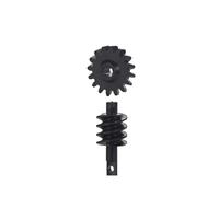 KWASETY RC Toys Components For Axial For SCX24 1/24 Overdrive Differential Diff Axle Worm Gear Set 12T 13T 14T 16T RC Crawler Car Upgrade Parts(16T Black)