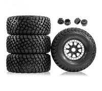 KWASETY RC Toys Components For Hsp For Traxxas For Udr For Fs For Fsr For Atom For Arrma For Mojave Db8 Yk4072 Df7 1:7 1:8 Tires And Wheels Hex RC Car Parts(Silver)
