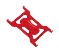 KWASETY RC Toys Components For LOSI For Micro-B 1/24 7075 Alloy With Limit Steps And Sunken Batter Holder Rc Repair Modify Upgrade Parts Accessories(Red)