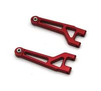KWASETY RC Toys Components For MJX For 16207 16208 16209 16210 H16 Front Upper For Swing Arm Of Metal Parts RC Car Repair Modify Upgrade Accessories(Red)