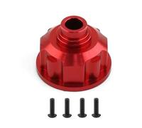 KWASETY RC Toys Components For Traxxas For VXL For E-Revo 86086-4 1/10 1Pcs Aluminum Carrier Differential Case 8681X 2.0 RC Car Accessories(Red)