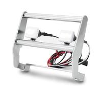 KWASETY RC Toys Components For TRX4 1/10 Metal Front Bumper With Lights Anti Collision Kit Remote Control Crawler Car Upgrade Parts