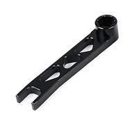 KWASETY RC Toys Upgrades for 1/5 for Hpi for Rovan for Km for Baja 5B Rc Car Alloy CNC for Spark Plug Wrench RC Car Upgrade Parts Modified Accessories(Black)