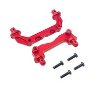 KWASETY RC Toys Upgrades For MJX For Hyper Go 14210 14209 H14BM RC Car Metal Steering Cup Upper Lower For Swing Arm Set Shock Tower Bracket Body Post Upgrade Parts(Car shell pillar)
