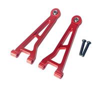 KWASETY RC Toys Upgrades For MJX For Hyper Go 14210 14209 H14BM RC Car Metal Steering Cup Upper Lower For Swing Arm Set Shock Tower Bracket Body Post Upgrade Parts(Front upper arm)