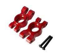 KWASETY RC Toys Upgrades For MJX For Hyper Go 14210 14209 H14BM RC Car Metal Steering Cup Upper Lower For Swing Arm Set Shock Tower Bracket Body Post Upgrade Parts(Rear wheel seat)
