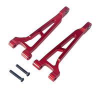 KWASETY RC Toys Upgrades For MJX For Hyper Go 14210 14209 H14BM RC Car Metal Steering Cup Upper Lower For Swing Arm Set Shock Tower Bracket Body Post Upgrade Parts(Rear upper swing arm)